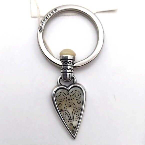 Brighton Ivory Coast 4 Piece Accessory Set Keychain Compact Card Holder Pill Box - Picture 4 of 7